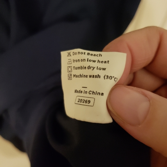 SAMPEEL Summer V Neck Wrap Puffy Sleeve Short Dress with Belt for Women - Picture 8 of 13